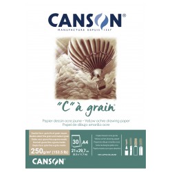 دفتر رسم بيج اوشر تان سكتش Ca grain  21*29.7 مصمغ 250 غم 30و 